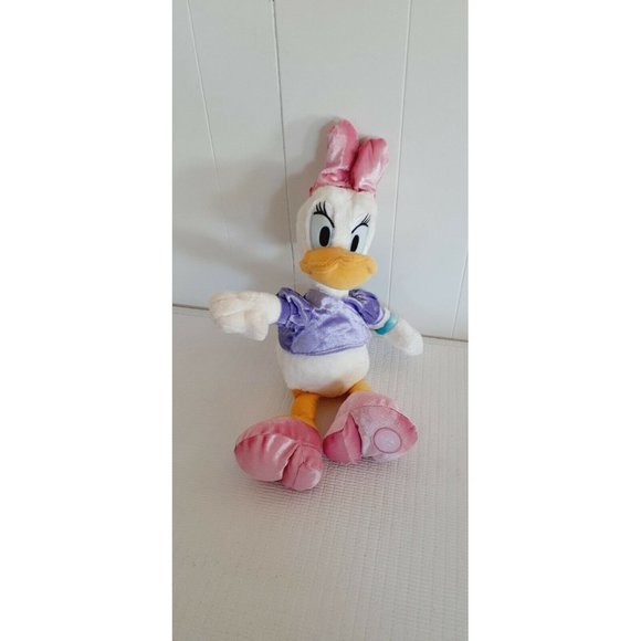 Disney Store Daisy Duck Plush 19" Genuine Original Authentic Stuffed Toy - Picture 8 of 8